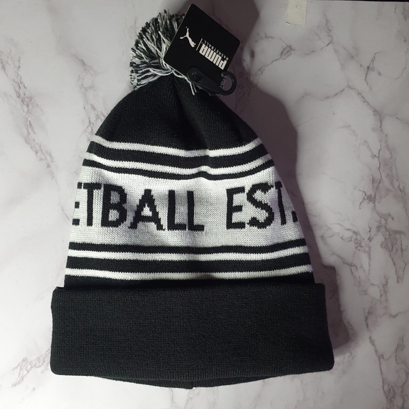 Nwt Puma Basketball pom beanie - Picture 5 of 5